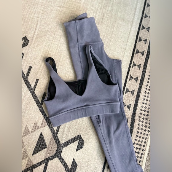 Zella live in ribbed set - Picture 4 of 5